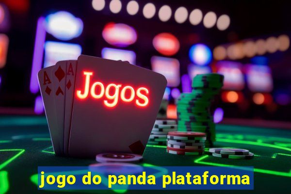 jogo do panda plataforma